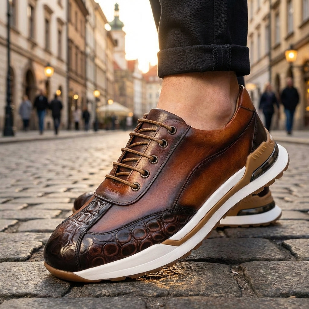 Alvini Leather Sneakers