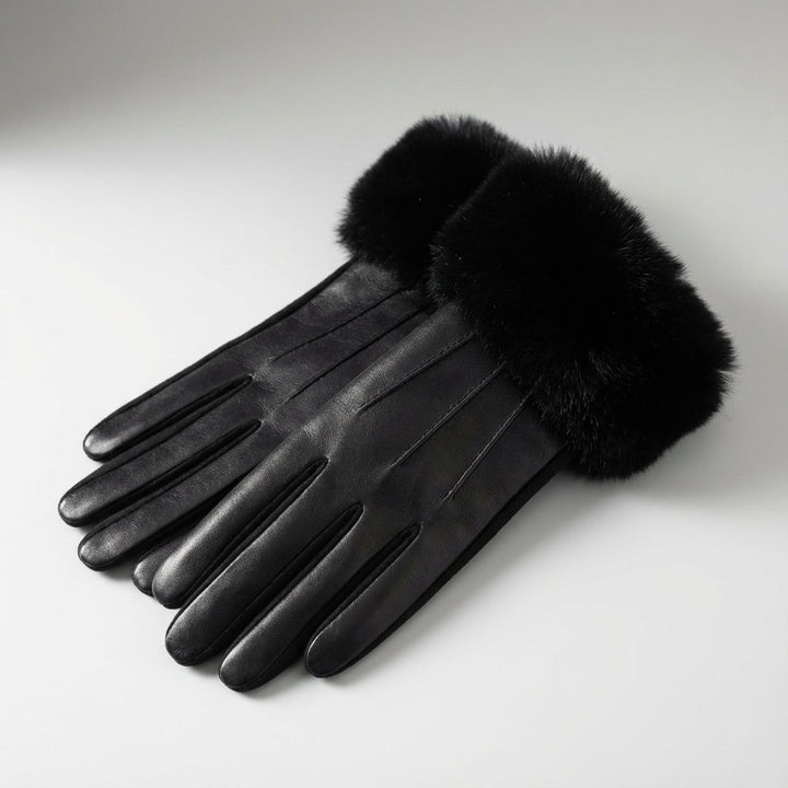 Avelina Faux Fur Gloves