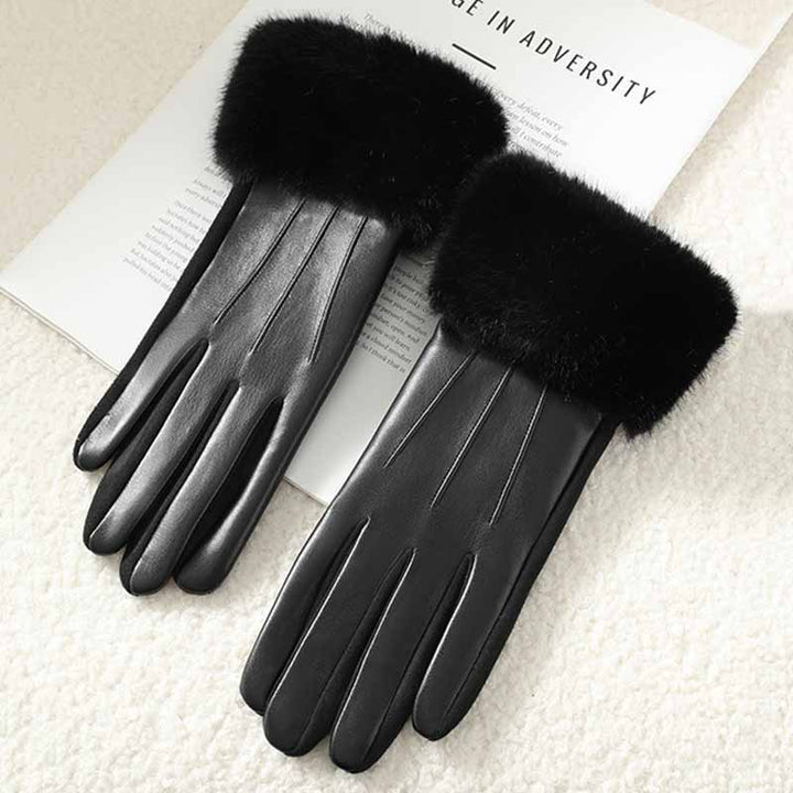 Avelina Faux Fur Gloves