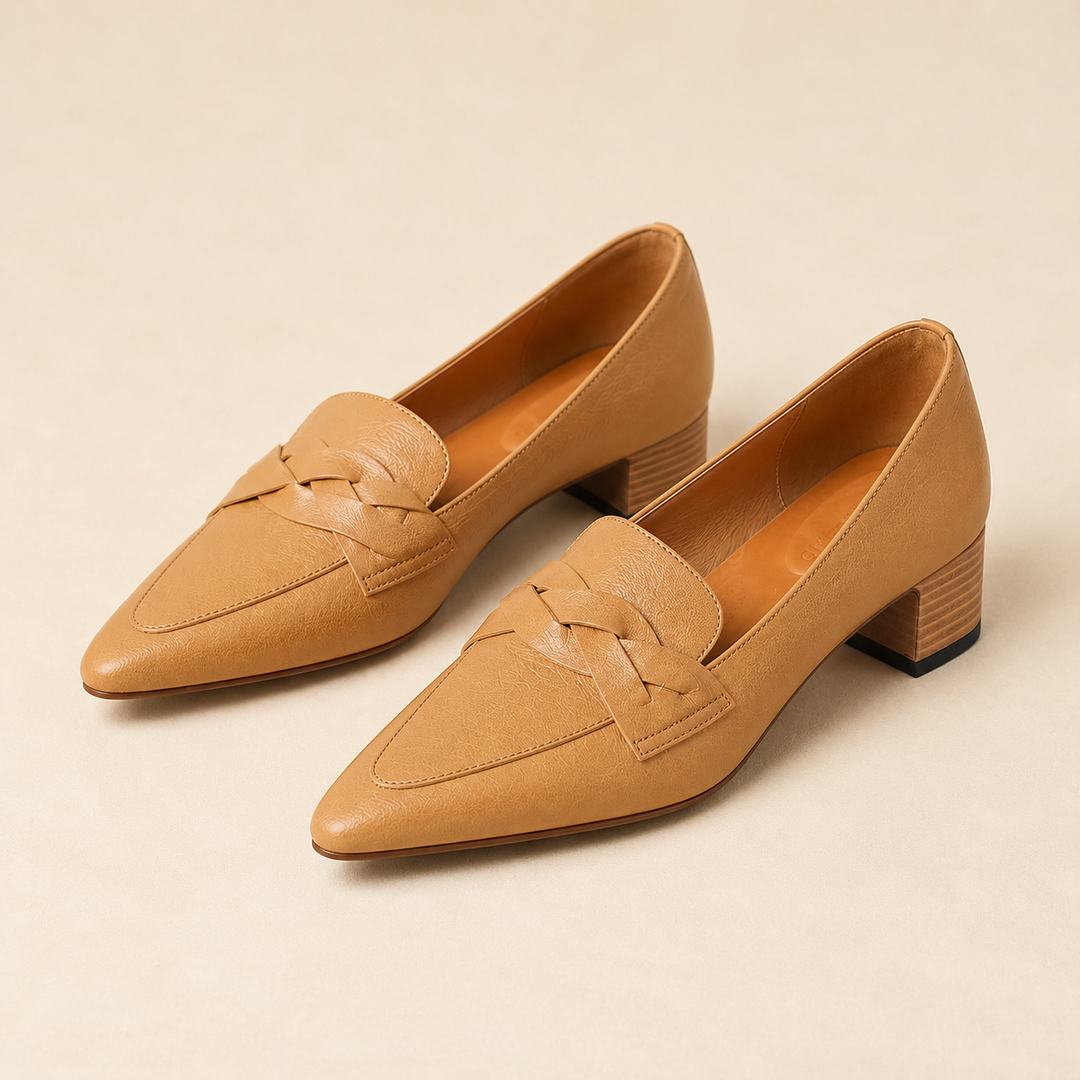 Rivana Leather Heels