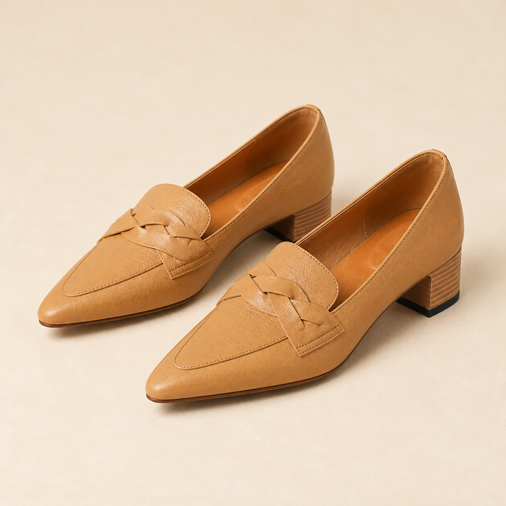 Rivana Leather Heels
