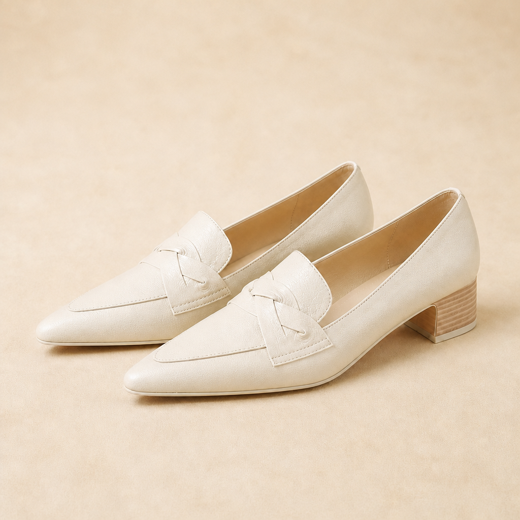 Rivana Leather Heels