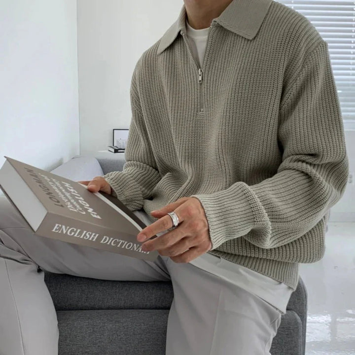 Briar Quarter Zip Sweater