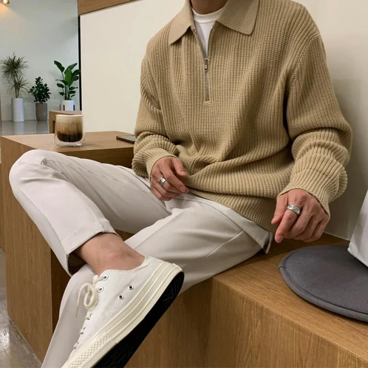 Briar Quarter Zip Sweater